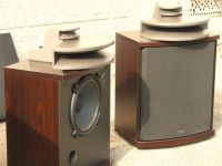 enceintes TECHNICS SBE 100 acajou