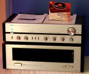 ensemble ampli / preampli denon PRA 1000 / POA 1500