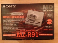 lecteur enregistreur minidisc portable sony MZR 91